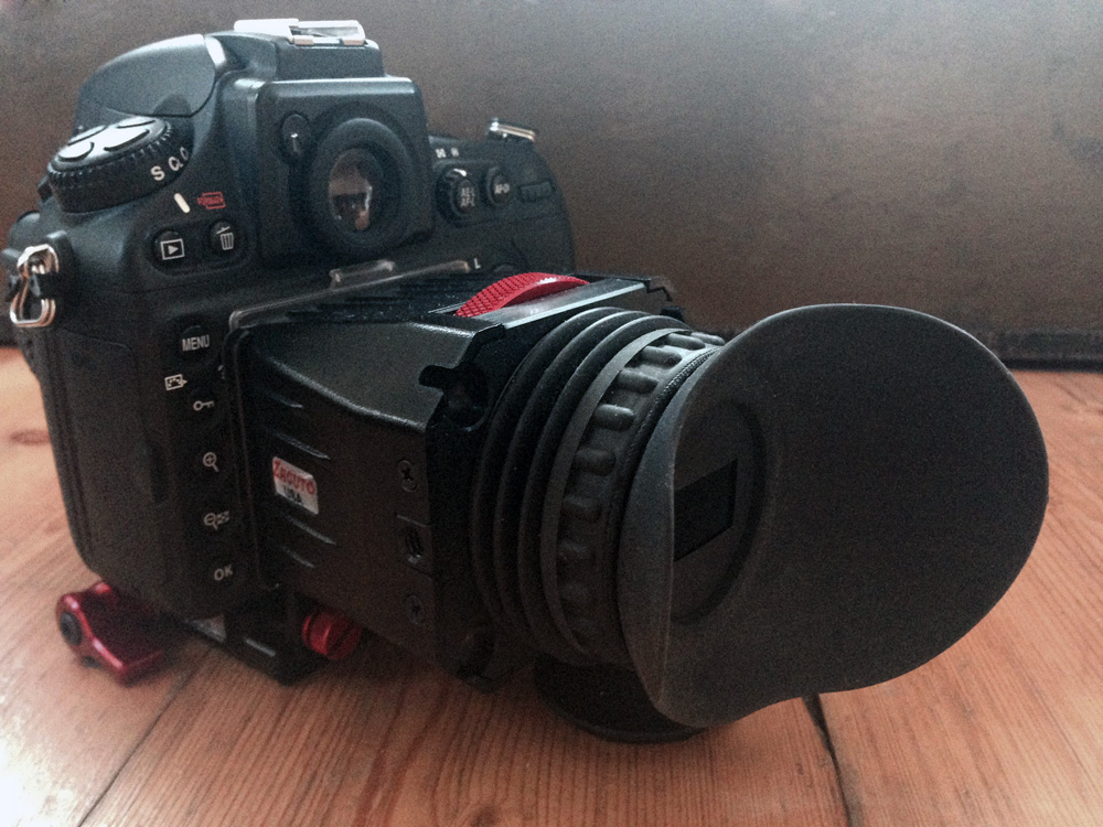 Zacuto Z-Finder for DSLR videography